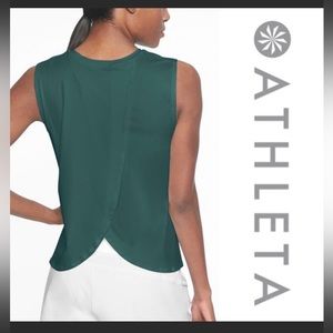 Athleta Sunlover UPF Tank | Peacock Blue/Green